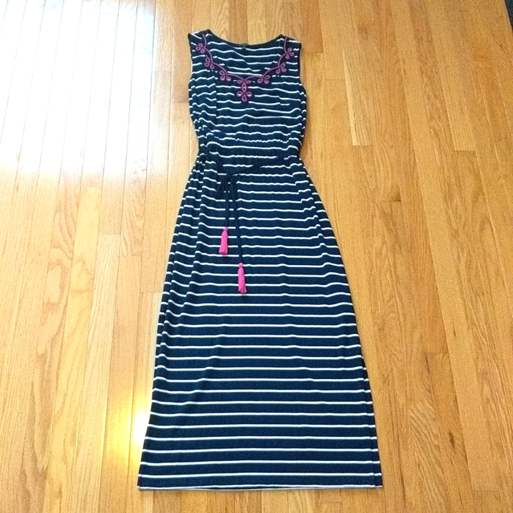 Women's Talbot's Embroidered Maxi Dress!
